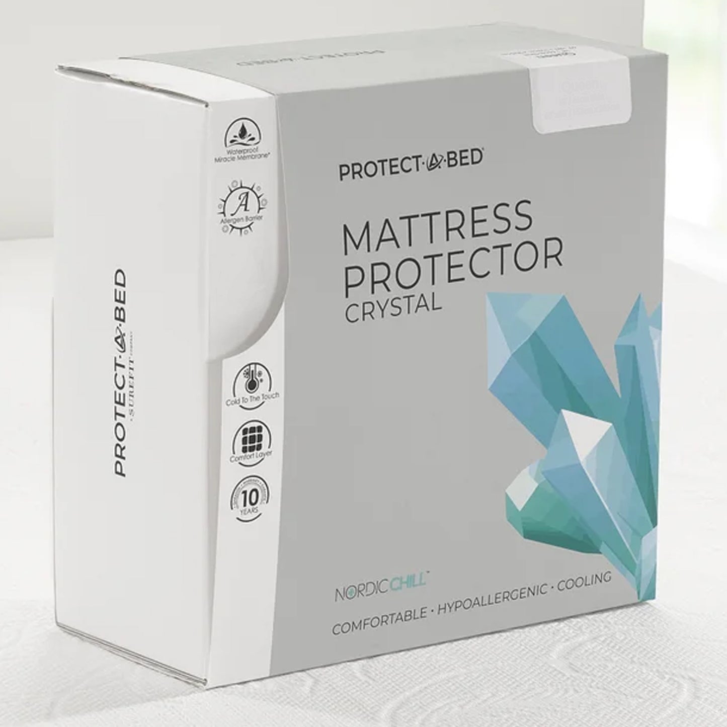 Crystal Waterproof 5-sided Mattress Protector